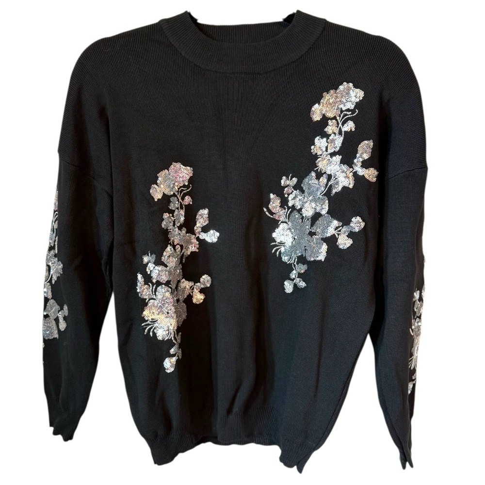 Hand Beaded Knit Sweater Set The Kinrey - Picture 6 of 15